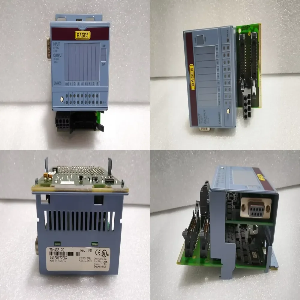 

[Used] Plc / 7DM465.76 / INPUT OUTPUT UNIT, DM465, Rev.F0, 1pcs
