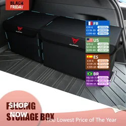 Car Trunk Organizer Box Large Capacity Storage Bags Folding Case Auto Accessories For Seat Cupra FR Racing Ibiza Leon Exeo Ateca