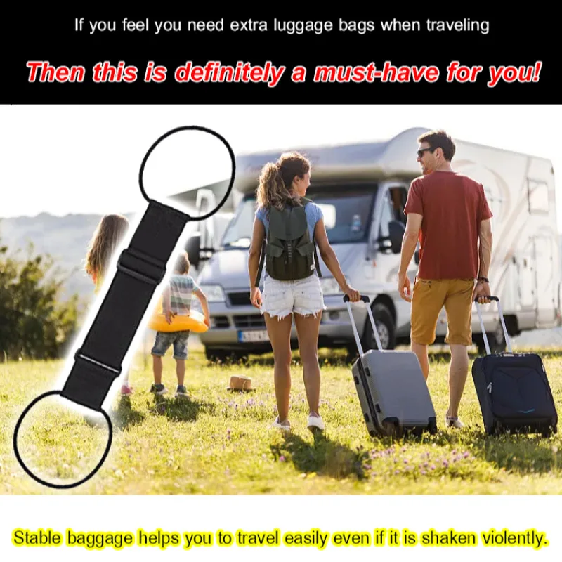 

Ремни для дорожного багажа, фиксированные эластичные веревочные упаковочные ремни, подвесные ремни, комплект дорожной сумки