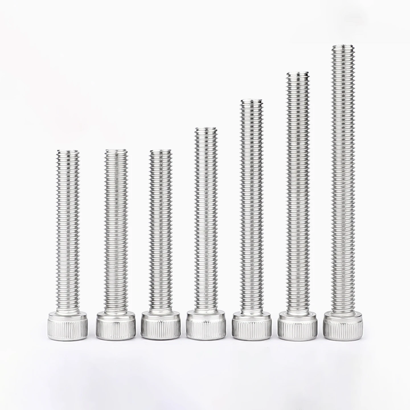 M3 M4 M5 M6 M8 M10 M12 M14 M16 M20 304 A2-70 Stainless Steel Hexagon Hex Socket Cap Allen Head Bolt Screw Length 4mm to 100mm