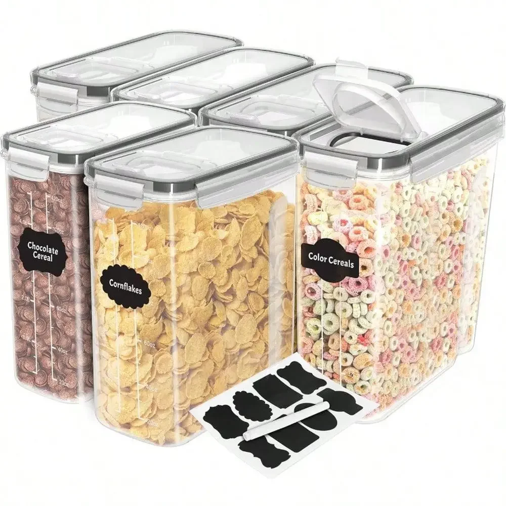 Utopia Cereal Containers Storage Liter Airtight Food Storage Containers Cereal Dispenser For Pantry Organization And Sto