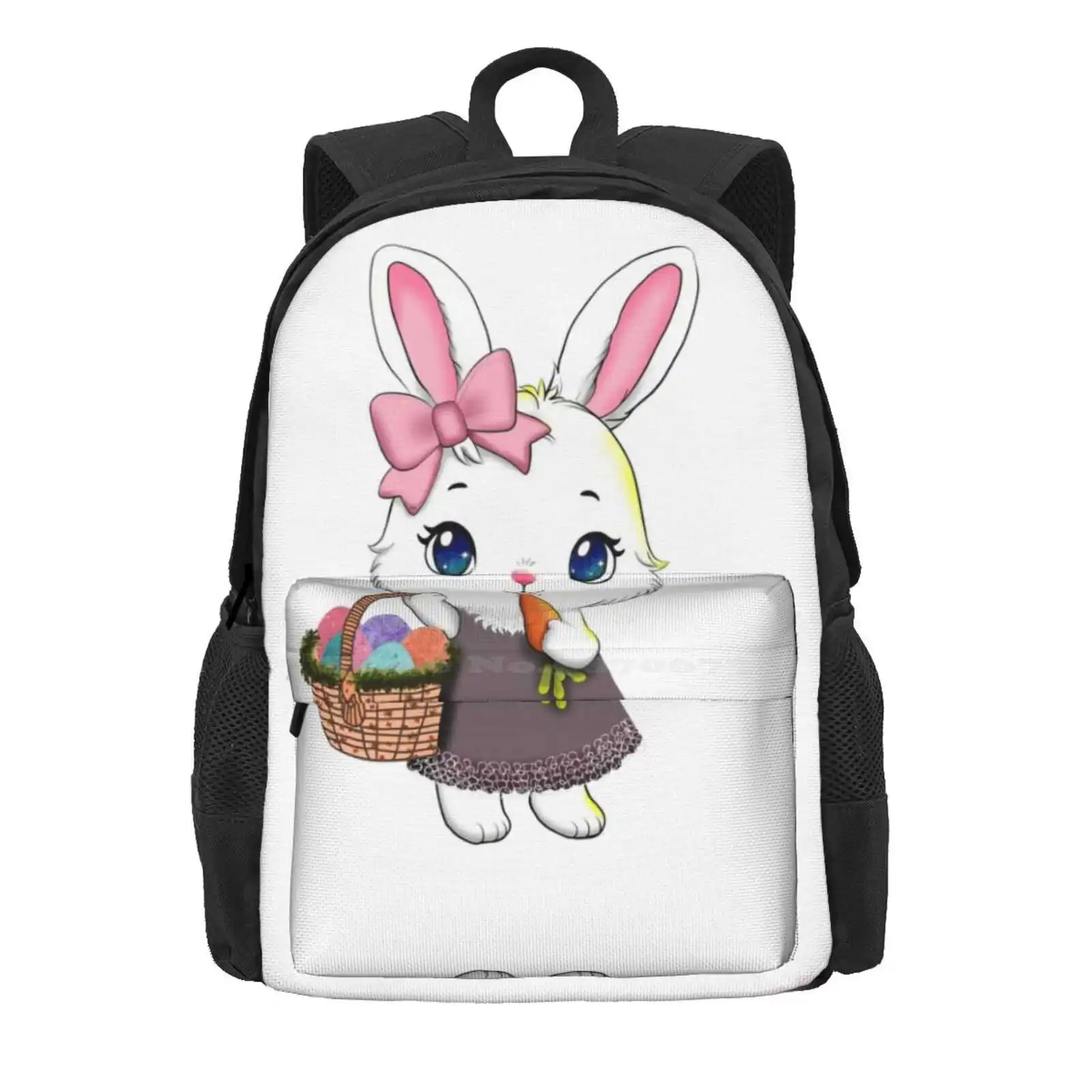 Little Easter Bunny From Namaloue Hot Sale Schoolbag Backpack Fashion Bags Easter Rabbit Eggs Namaloue Carrot