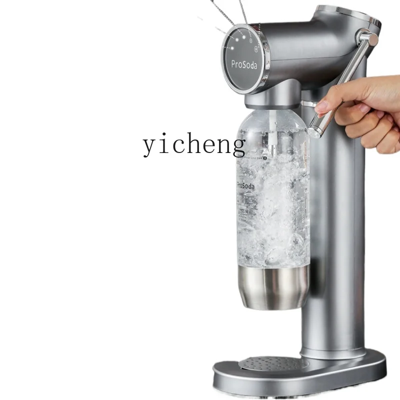 ZF Sparkling Water Maker Soda Water Machine Carbonated Drinks Inflatable Cola Household Bubble Machine Milk Tea Shop