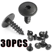 30Pcs Car Clips Fastener Tapping Screws Car Accessories for VW Polo Golf 4 5 6 7 Beetle MK3 MK4 MK5 MK6 Bora CC Passat B6 B5