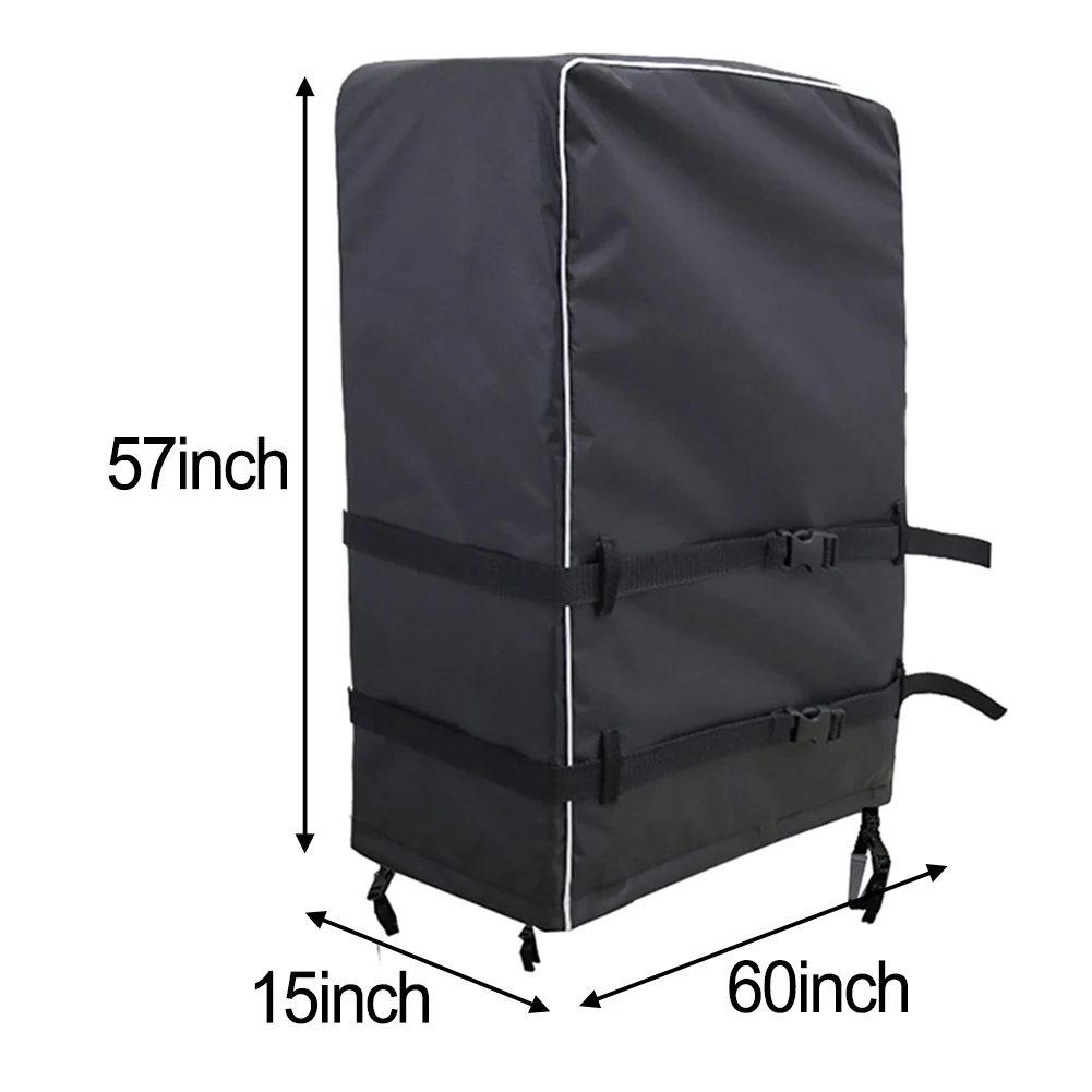 

Outdoor TV Stand Cover for Trolley Mounts Waterproof Oxford Fabric Dustproof Wind Resistant Fit for Mobile TV Applications