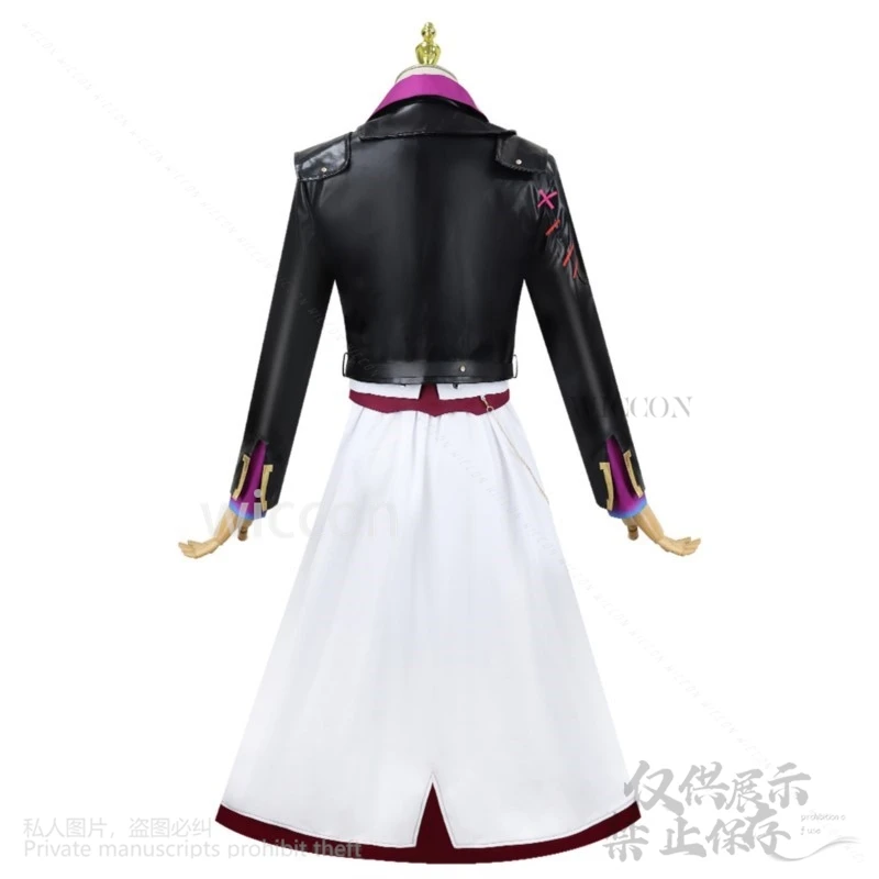 Jinx LOL Cosplay Anime Gioco Film Arcane Costume Party Dance Dress Lolita Parrucca per Halloween Natale Ragazze Donna Cos Personalizzato