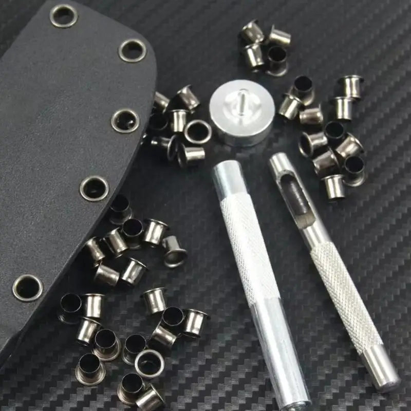 

Набор инструментов для кожевенного ремесла с проушинами 6 мм 7 мм и дыроколом для кожаных ремней, обуви, курток, палаток и D2RD