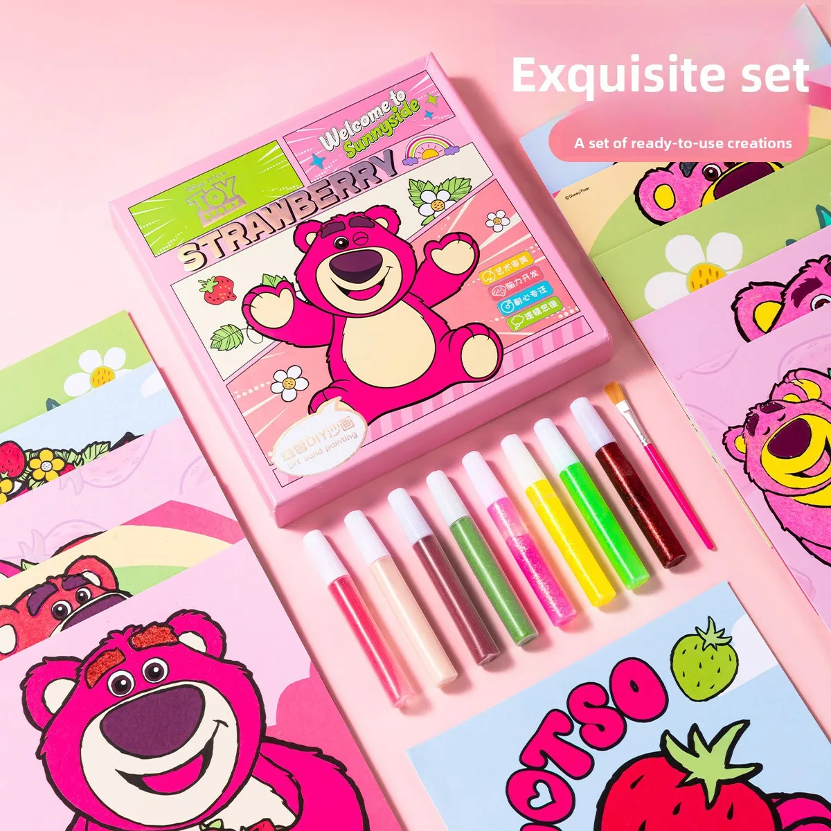 Disney's New Best-selling Sand Paintings Handcrafted Creative Sand Paintings Multi-color Parent-child Educational Colored Sand