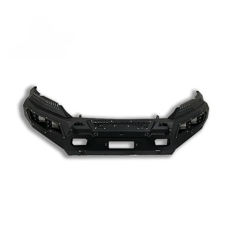 Steel Bull Bar Front Bumper For Toyota Hilux Revo Rocco LC200 Grille Guard For Isuzu D-Max Navara Triton 4x4 Off-RoadAccessories