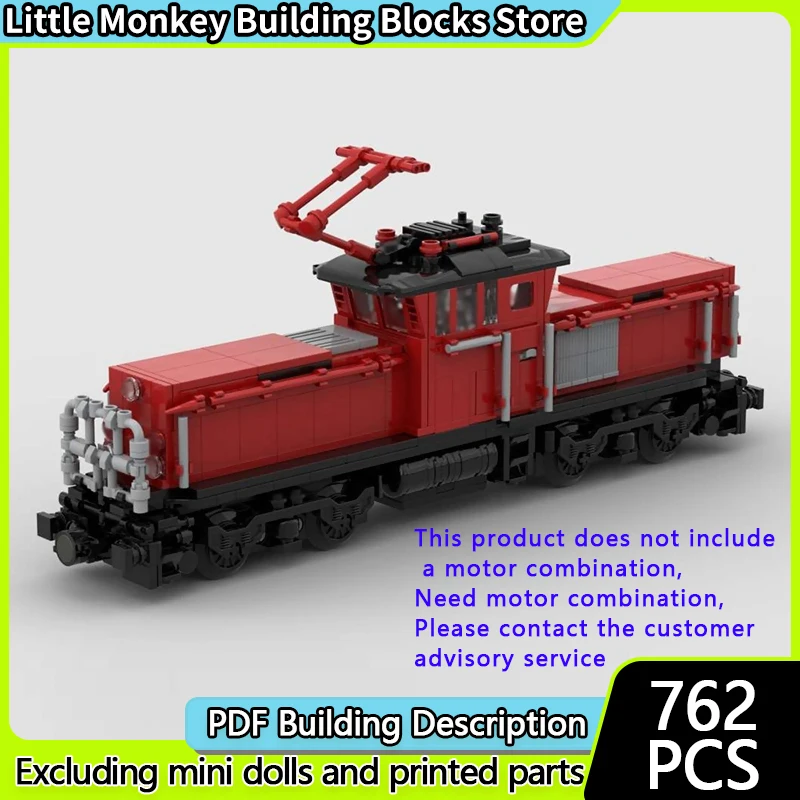 City Car Model MOC Building Bricks Electric Shunting Locomotive Modular Technology Children Holiday Gifts Assemble Toys Suit