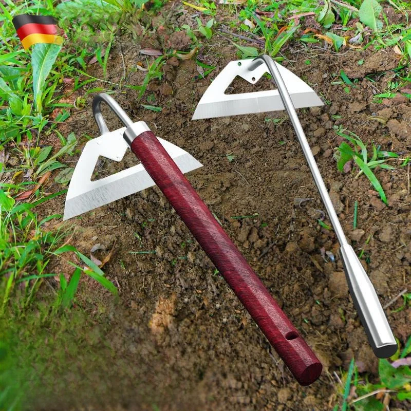 precision-stainless-steel-gardening-fork-for-home-vegetable-planting-and-soil-digging-manganese-steel-small-weeding-shovel