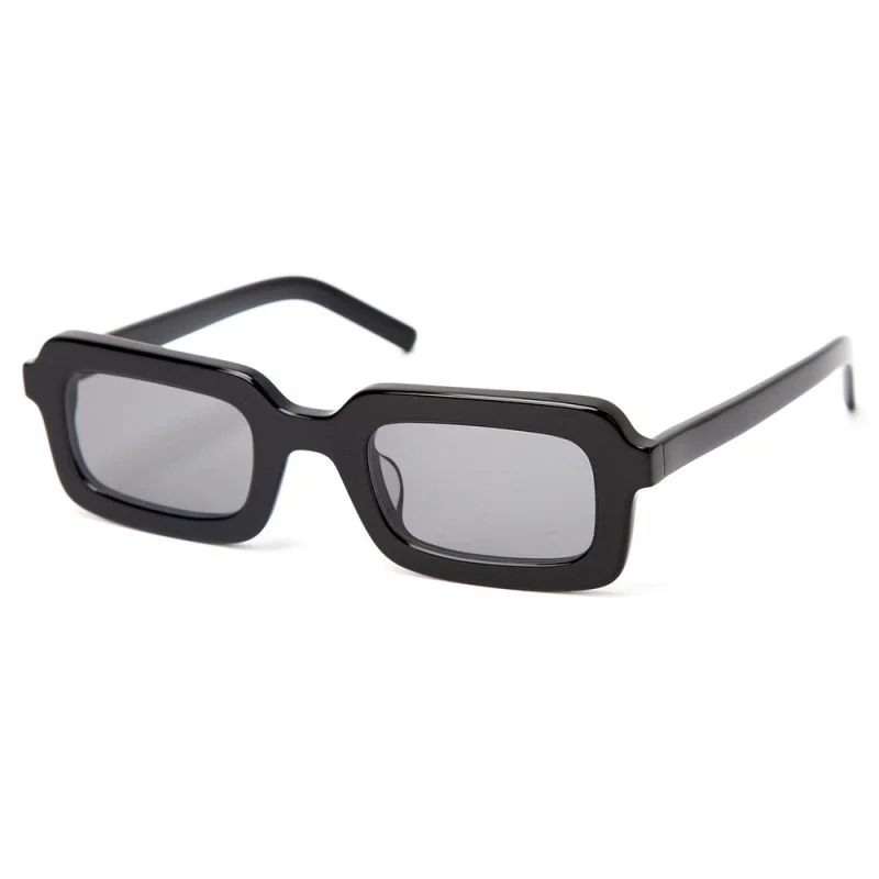 

2025 small square frame candy color glasses personality polygonal retro sunglasses European and American fashion sunglasses
