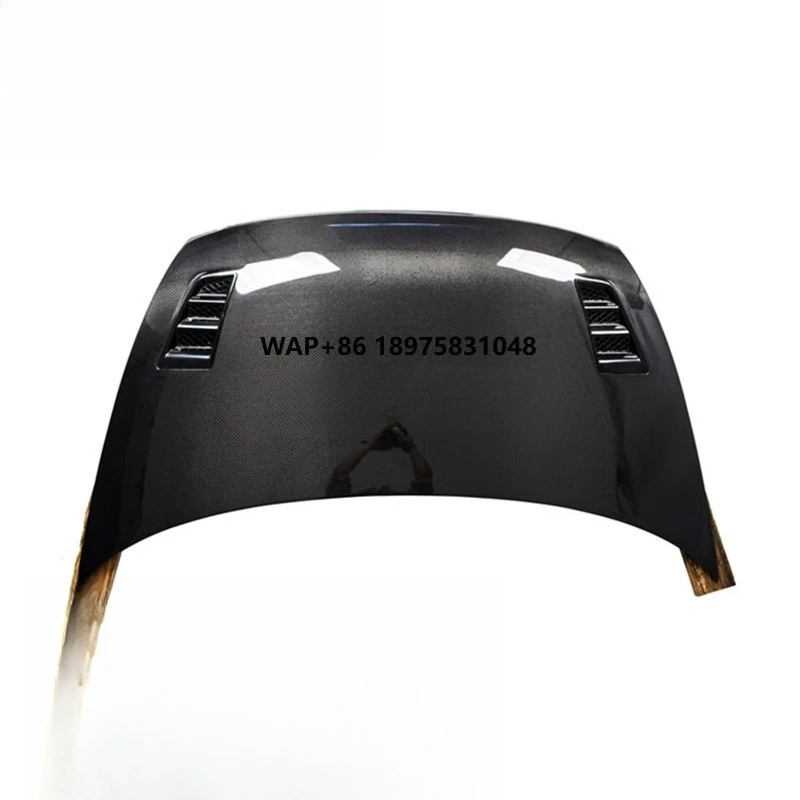 

Trade Assurance Carbon Fiber Hood Fit For 2006-2010 Ci*vic 4DR USDM Vented Hood Bonnet