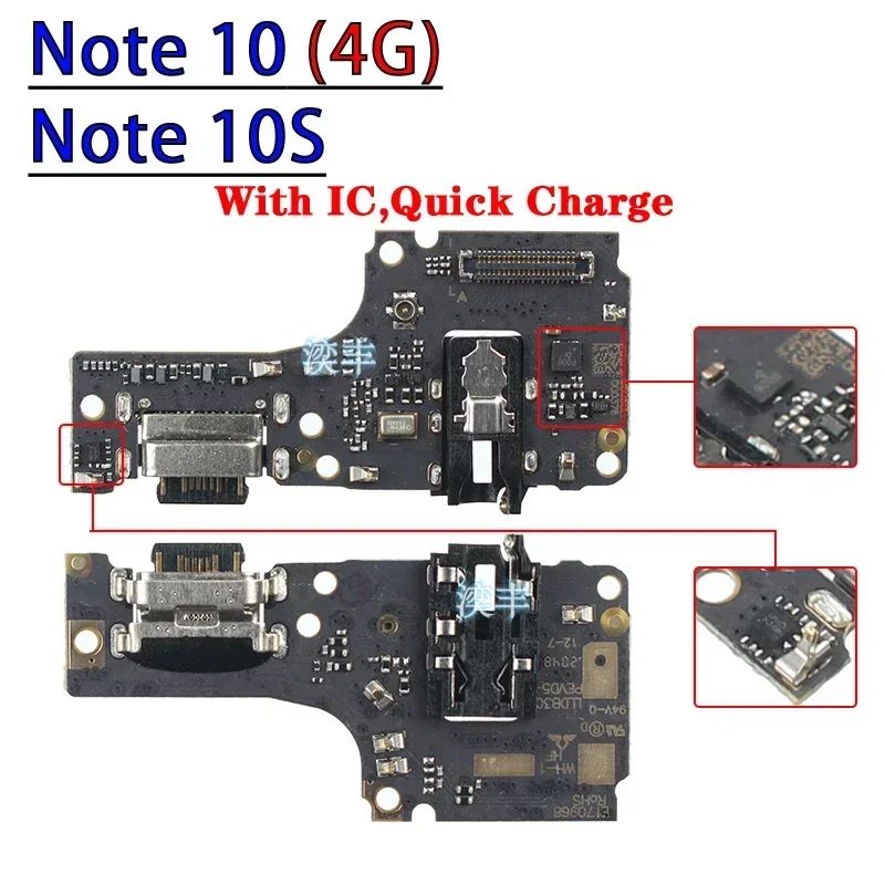 Usb Dock Charger Connector for Xiaomi Redmi Note 11 11S 11E 10 10C 10X 10T 11T Prime Pro Plus + 4G 5G Charging Board Flex Ports