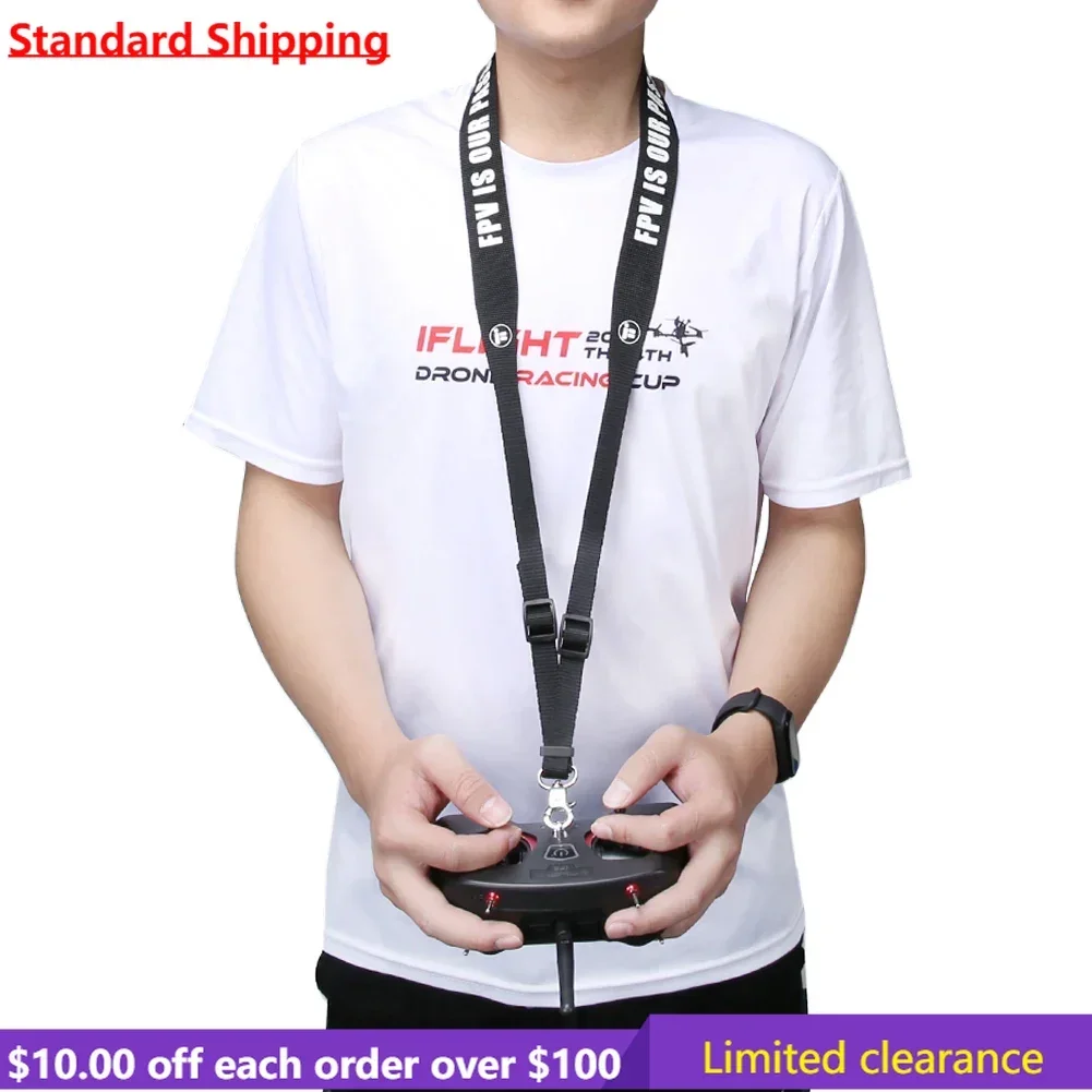

Limited Clearance IFlight 570mm Black Adjustable Transmitter Neck Strap