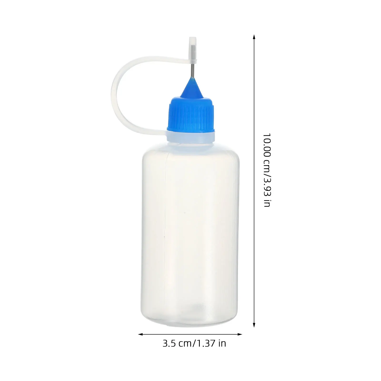 

10Pcs 50ml Glue Squeeze Bottles Empty Bottle Needle Tip Design Precise Dispensing for DIY Projects Empty Squeeze Bottle