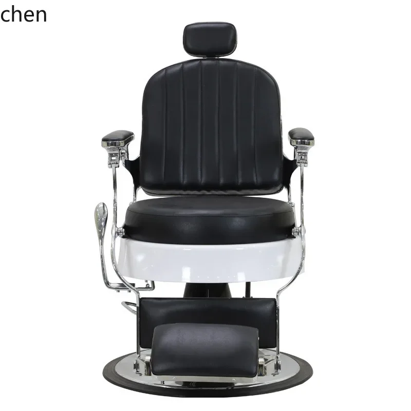 Retro Oil Head Hairdressing Chair Salon Special Haircut Chair