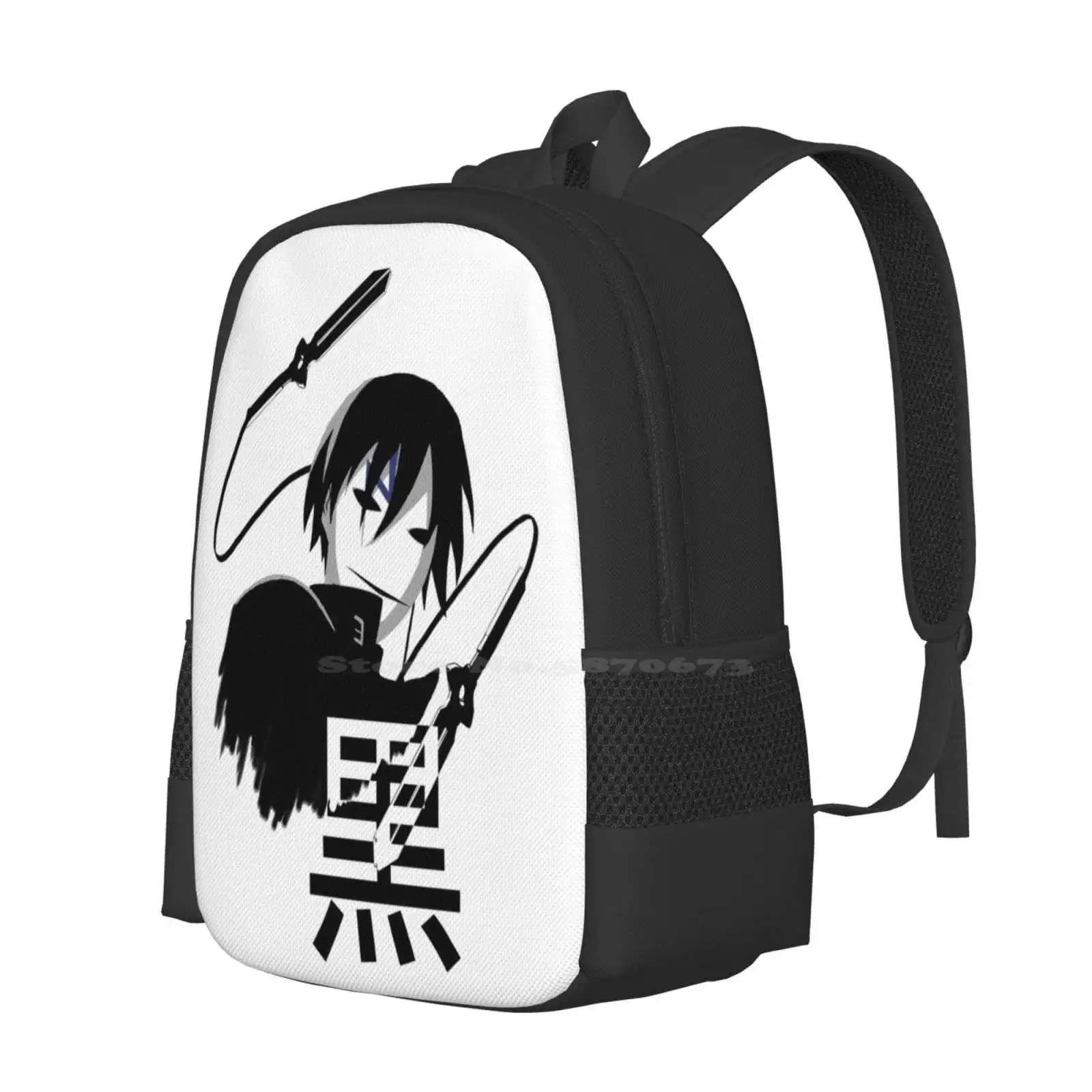 Darker Hot Sale Backpack Fashion Bags Darker Than Black Hei Anime Manga