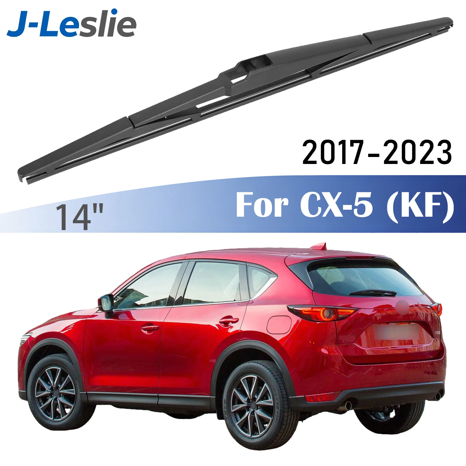 14-Zoll-Heckwischerblatt für Mazda CX-5 CX5 KF 2017-2023 Windschutzscheibenwischer Fensterreinigungsbürsten Zubehör scheibenwischer Hinten Heckwischerarm