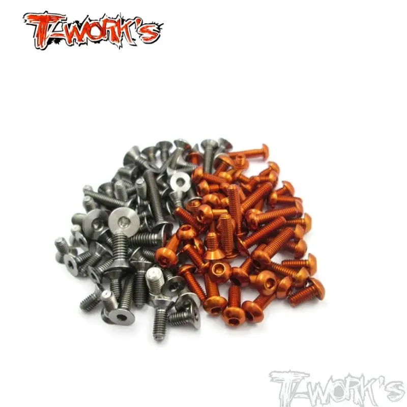 Original T works TASS-S120LT-LR-O 64 Titanium &7075-T6  set (For Serpent S120LT-LR) Rc part