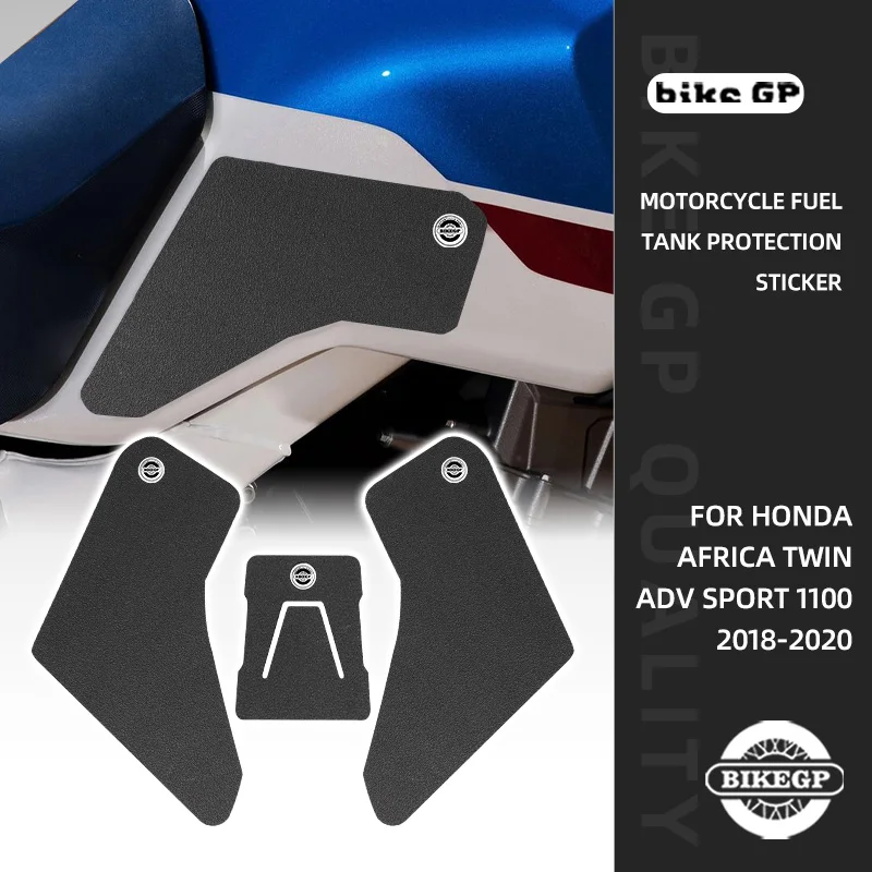 

Motorcycle Tank Pad Stickers For HONDA AFRICA TWIN ADV SPORT 2018-2020 Rubber Scratch Resistant Protector Graphics Kit pannier