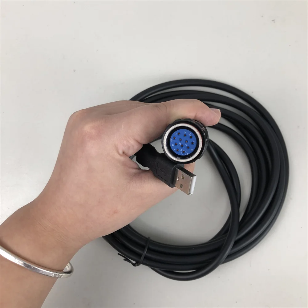 Vocom USB Cable VOCOM 88890300 VOCOM II 88894000 Scanner Cable 88890305 Vehicle Truck Excavator Diagnostic Adapter Tool