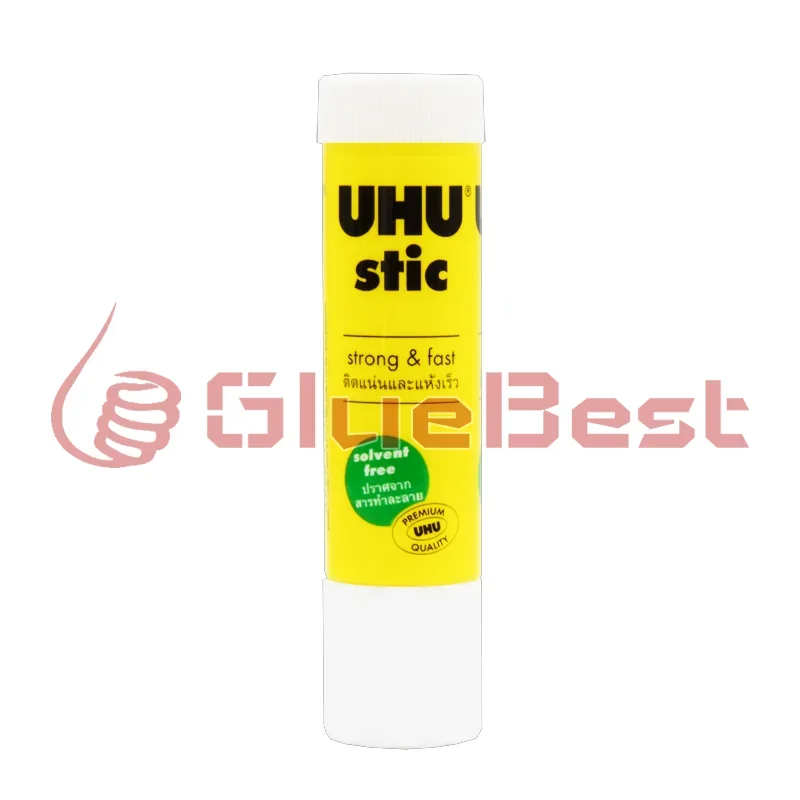 UHU STIC Solid Curing Agent for Paper Cardboard and Office Use Strong Clean Long-Lasting Performance Original Product