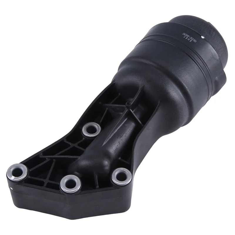 

1 шт. 26300-3CKB0 корпус автомобильного масляного фильтра в сборе черный ABS для HYUNDAI GENESIS 3.8L 2015-2016-A65M