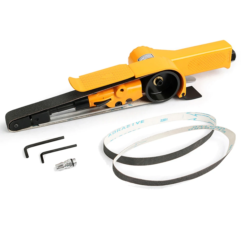 

Multifunctional Pneumatic Sanding Machine Grinding Machine Belt Grinder Derusting Deburring Polishing Machine Belt Sander