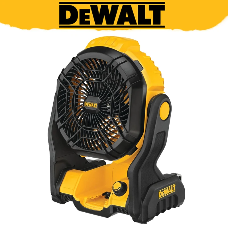 DEWALT DCE512 20V Max Adjustable Wind Speed Rechargeable Portable Fan 650CFM IP54 Hangable Hair Dryer Power Tools