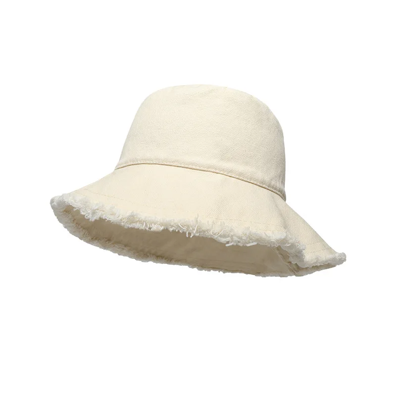 Fashion Women Cotton Bucket Hats Female Summer Autumn Sunscreen Fisherman Cap Outdoor Beach Sun Cap Hat For Women