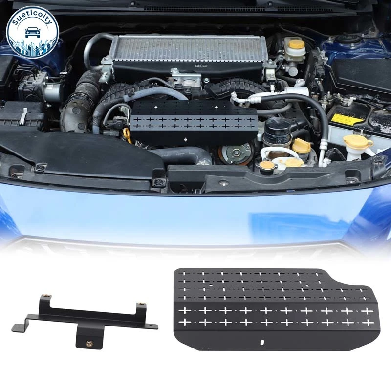 Interior Car Accessories For Subaru WRX Levorg 2022-2026 Carbon Steel Black Car Engine Compartment Protective Cover Trim
