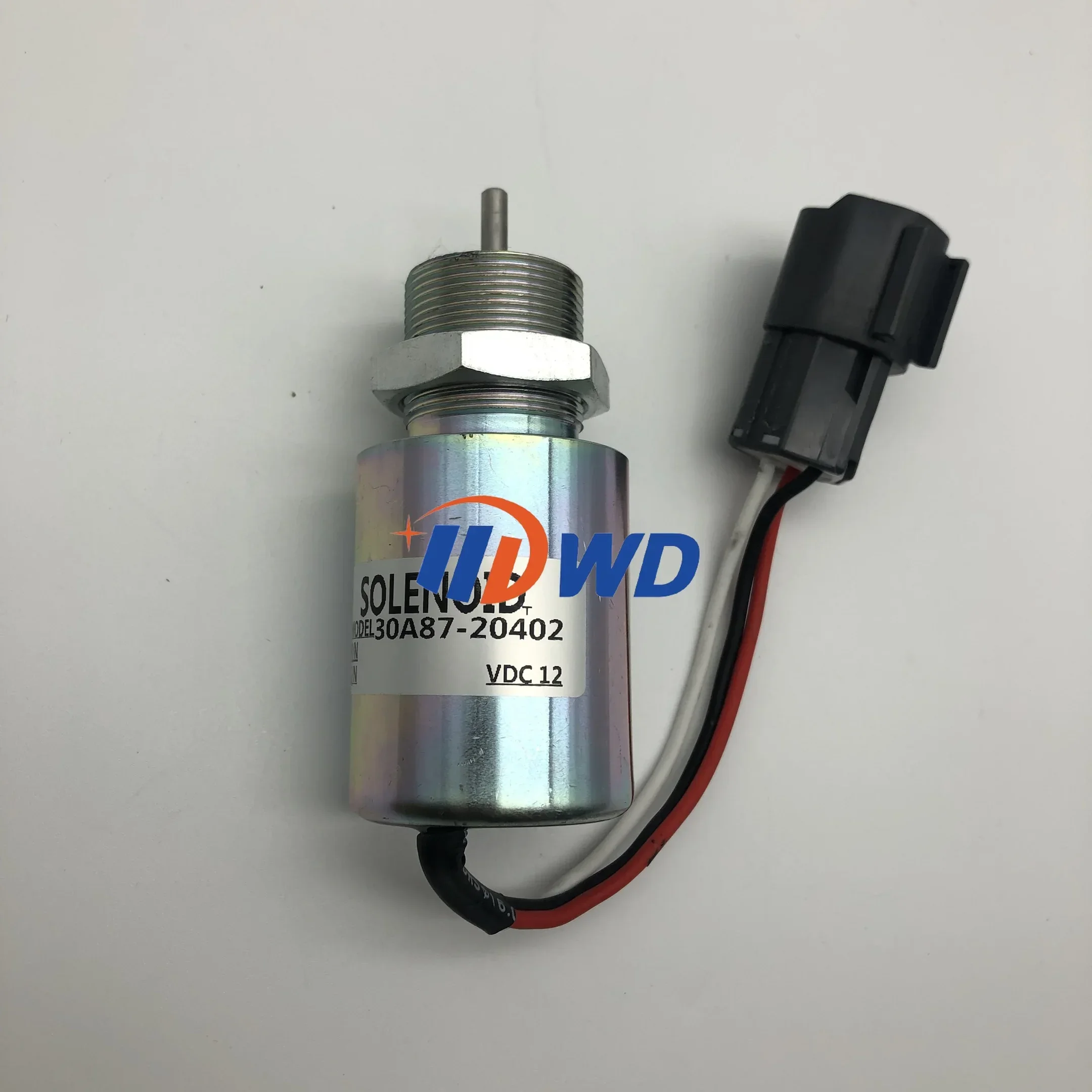 12V Fuel Shut Off Solenoid SA372512 Stop Solenoid Replacement for MITSUBISHI S3L S4L L2E L3E L3P K4ND61KG