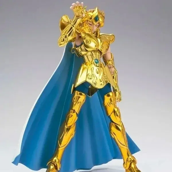 

In Stock MC Model Saint Seiya Cloth Myth Ex Leo Lion Aiolia Gold Knights of Zodiac 24K Anime Action Figure Toy Collection Gift