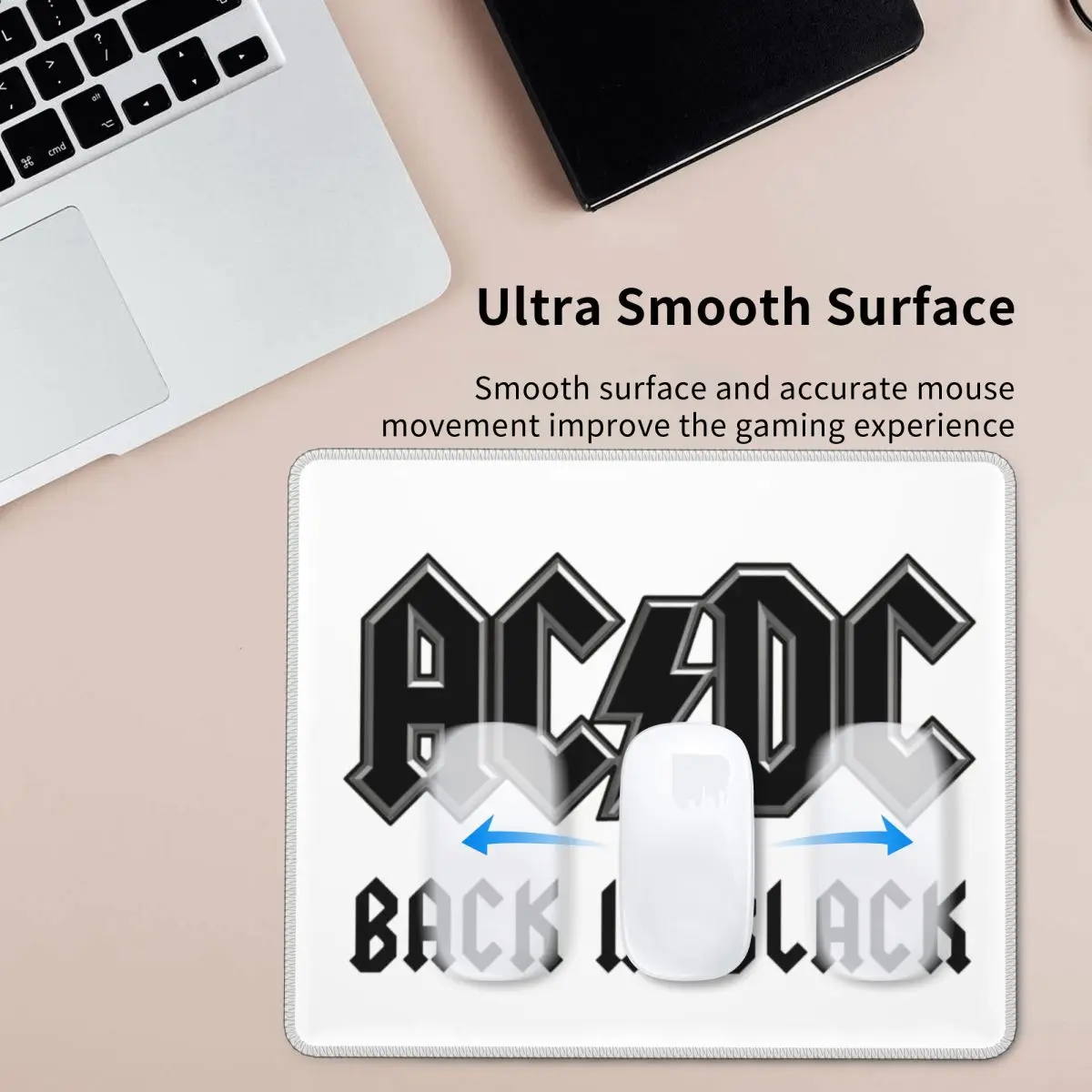 AC DC тяжелый металлический коврик для мыши компьютерная клавиатура коврик для мыши игровой ПК настольный коврик офисные настольные коврики