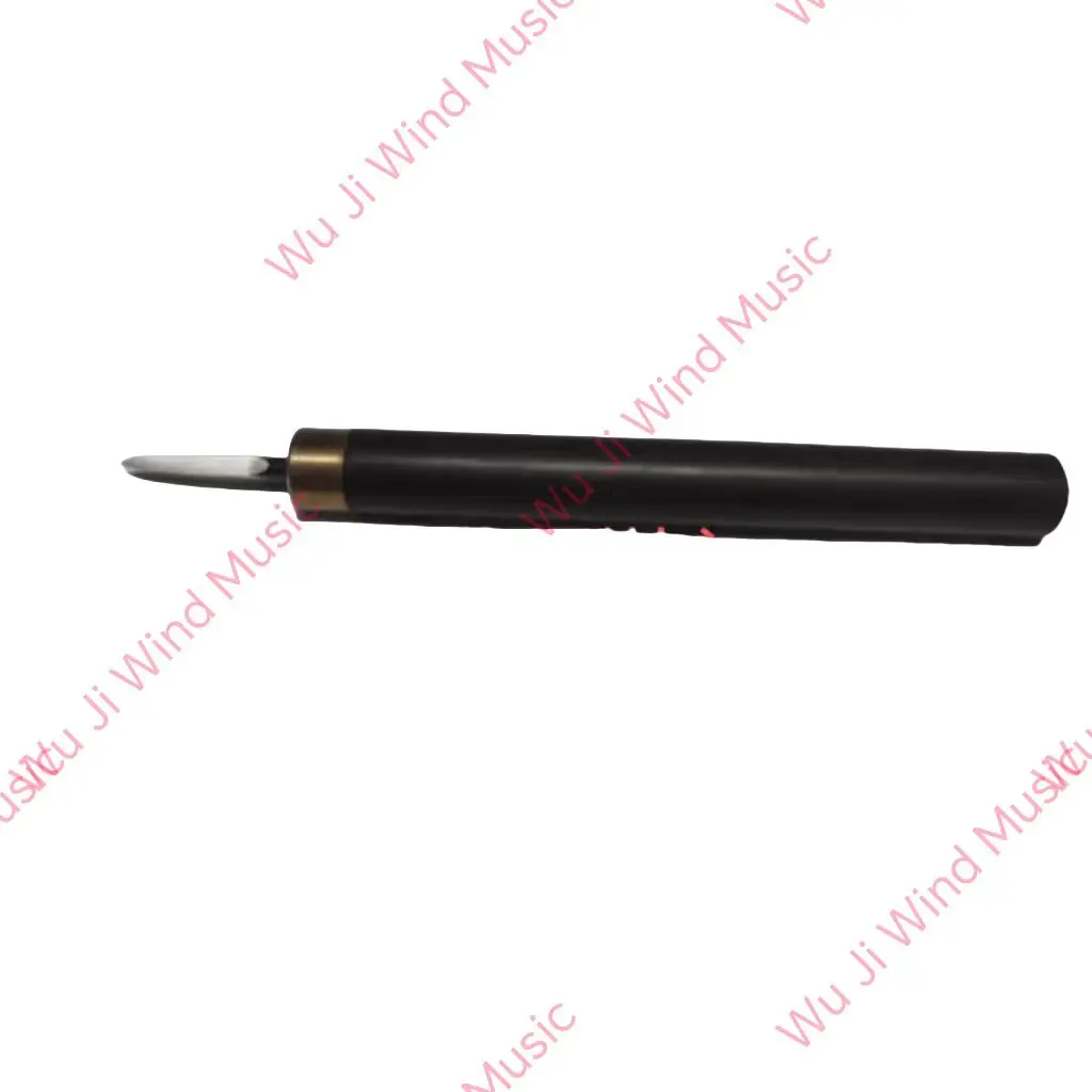 Instrument repair tool, woodwind instrument repair tool, sound hole scraper, triangular knife