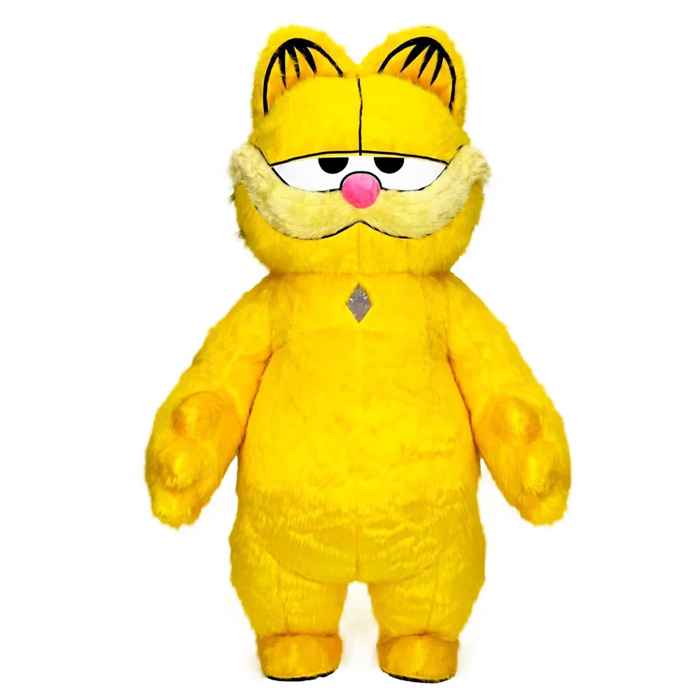 

Big Fat Cat Inflatable Costume Mascot Parade Adult Character Cosplay Halloween Party Event Plush Set