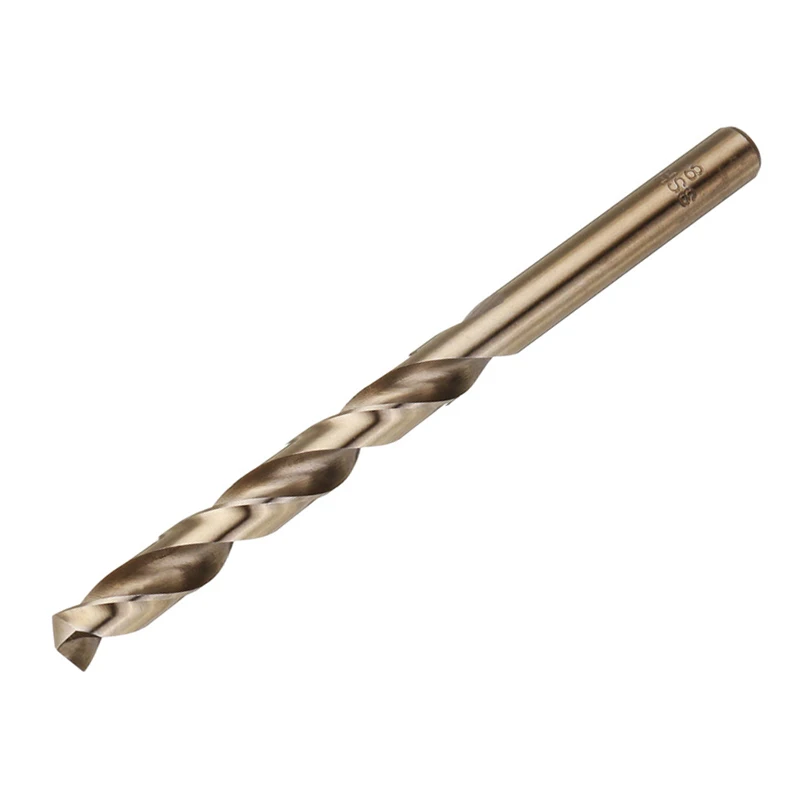 25Pcs 1-13mm M35 HSS-Co Cobalt Straight Shank Twist Drill Bits Set Metal Drilling Hole For Wood Stainless Steel Iron Aluminum