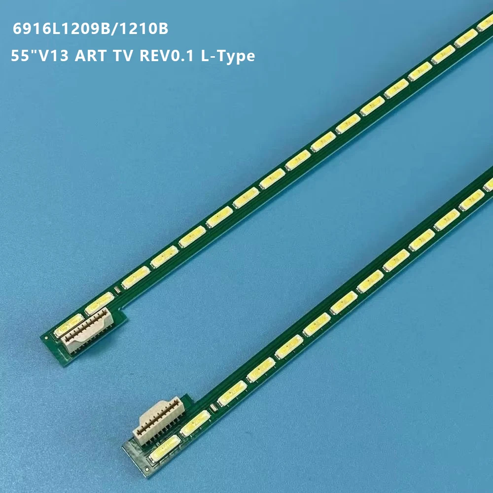 2pcs LED backlight stip For Philips 55PFL6678S/12 55PFL6158 55PFL6008K/12 55PFL6008 55PFL6678S/12 55PFL6158 55PFL7008K