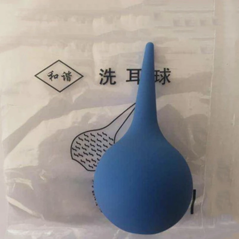 75ml Rubber Cleaning Ball Reusable Baby Ear Cleaner Earwax Remover Bulb Syringe Drop Shipping