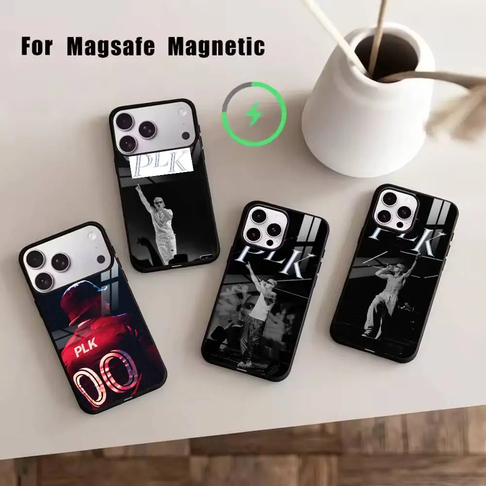 

Чехол для телефона P-PLK- French Rapper- Mathieu для iPhone 17, 16, 15, 14, 13, 12, 11 Plus, Pro, магнитный, для беспроводной зарядки Magsafe