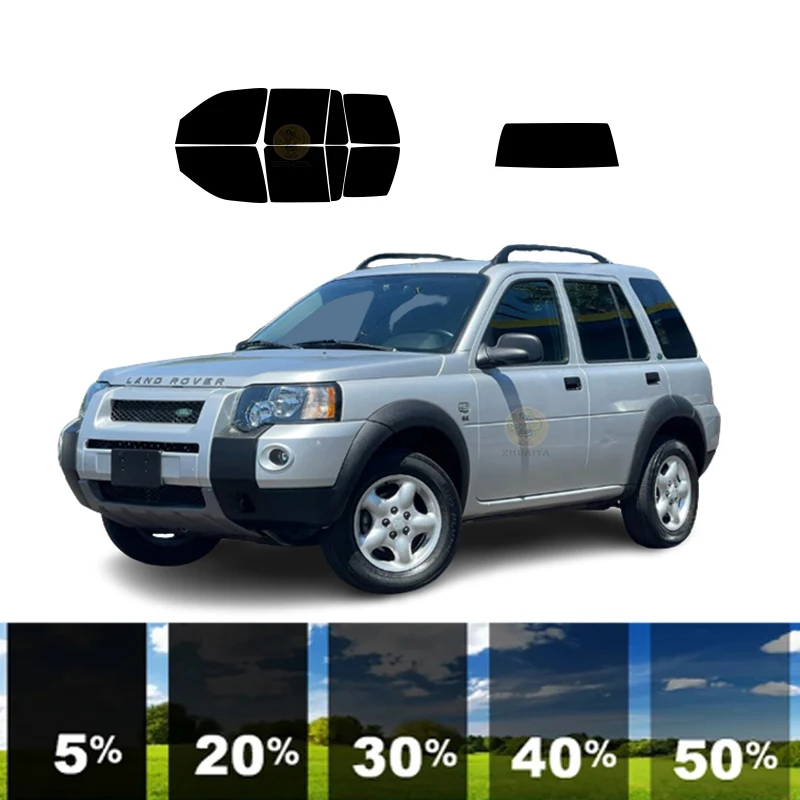 precut Removable Window Tint Film For Car 100% UVR Heat Insulation Carbon ﻿For LAND ROVER FREELANDER 4 DR SUV 2000-2006