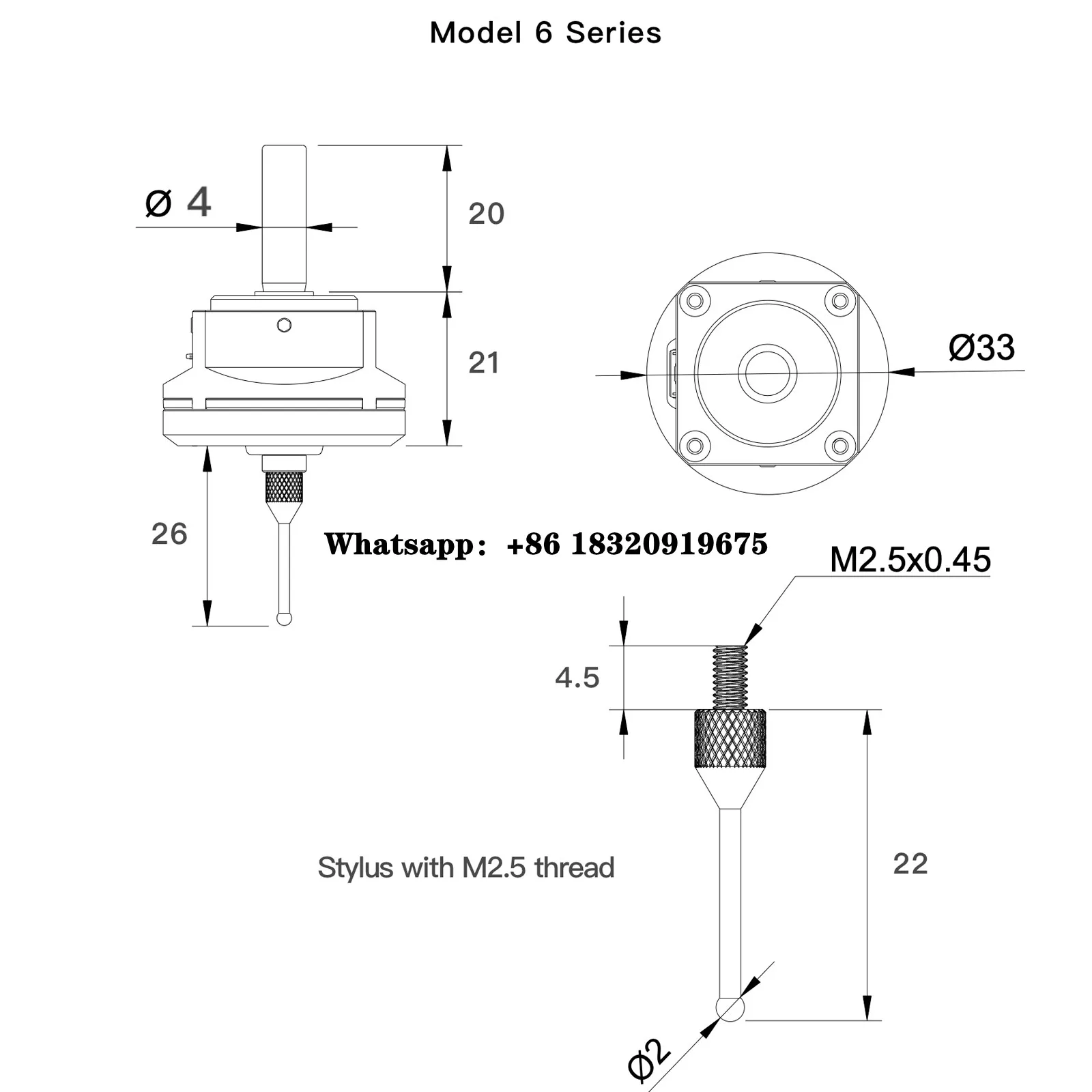 HOT 2024 V6 anti-roll 3D edge finder Touch Probe to find the center desktop CNC probe compatible with mach3 and grbl Cyclmotion