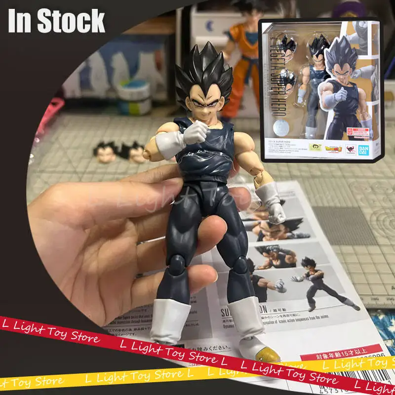 Original Dragon Ball Shf Vegeta Action Figure S.H.Figuarts Saiyan Vegeta Super Hero Anime Figure Model Toy Birthday Gifts