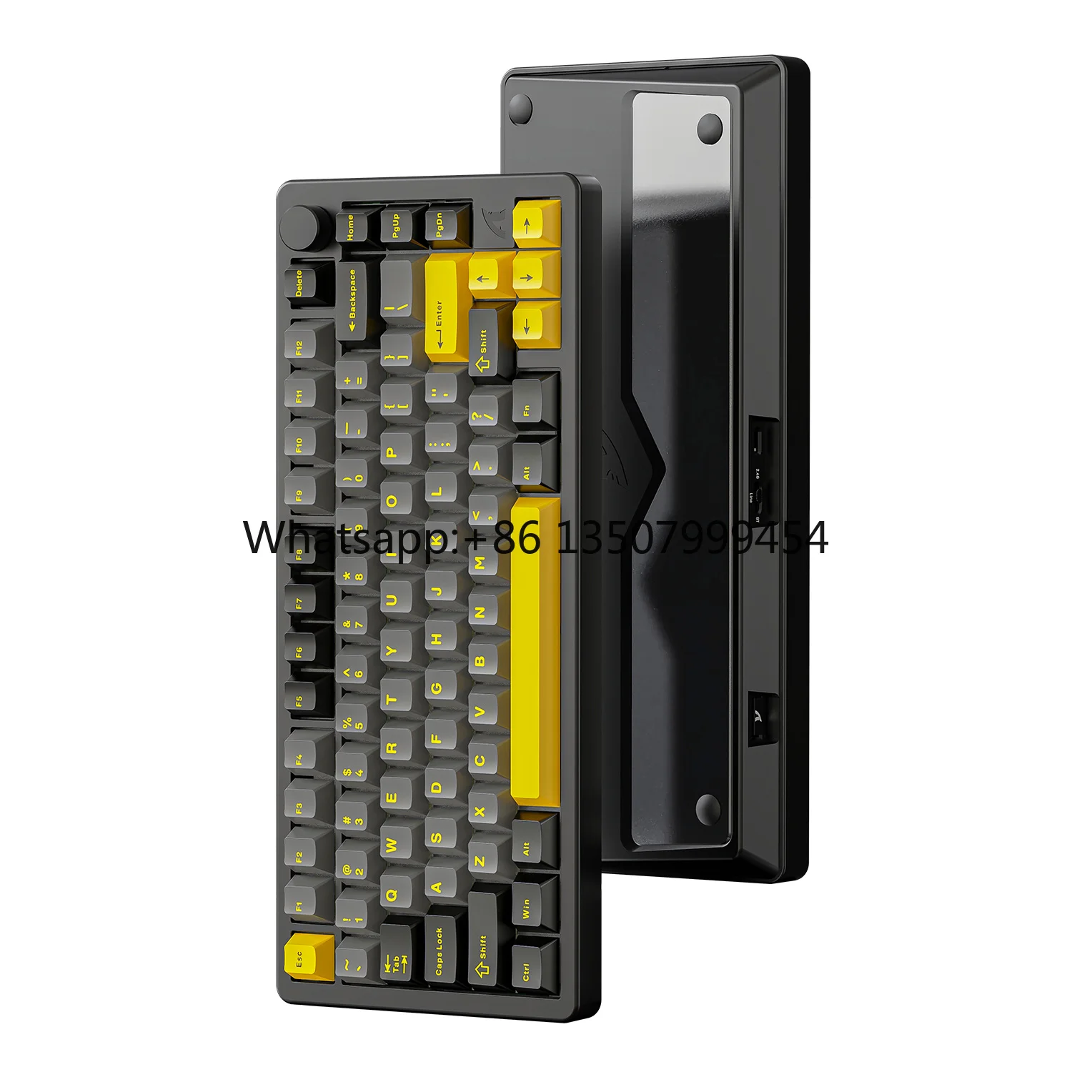 Attack Shark X86 Full-Key RGB Backlight Desktop Keyboard Hot Plug Swap Colour Screen Display Gamers Gaming Mechanical Keyboard