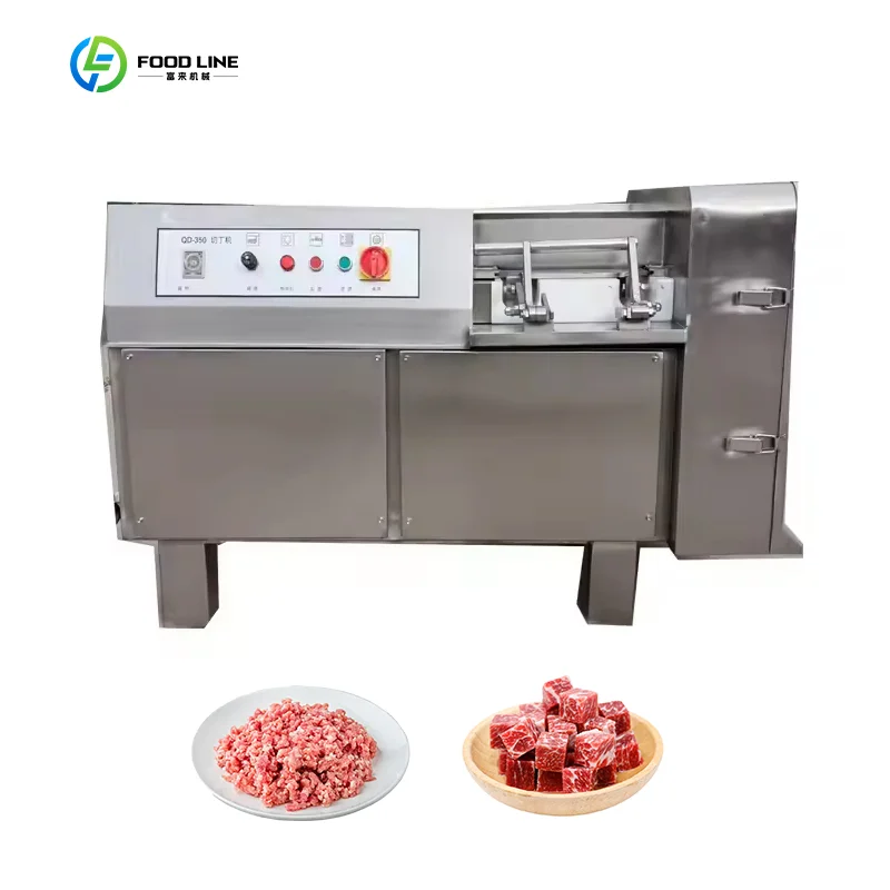 Commercial High-Efficiency Stainless Steel 3D Dicing Machine FL Customized Meat Cutting Machine