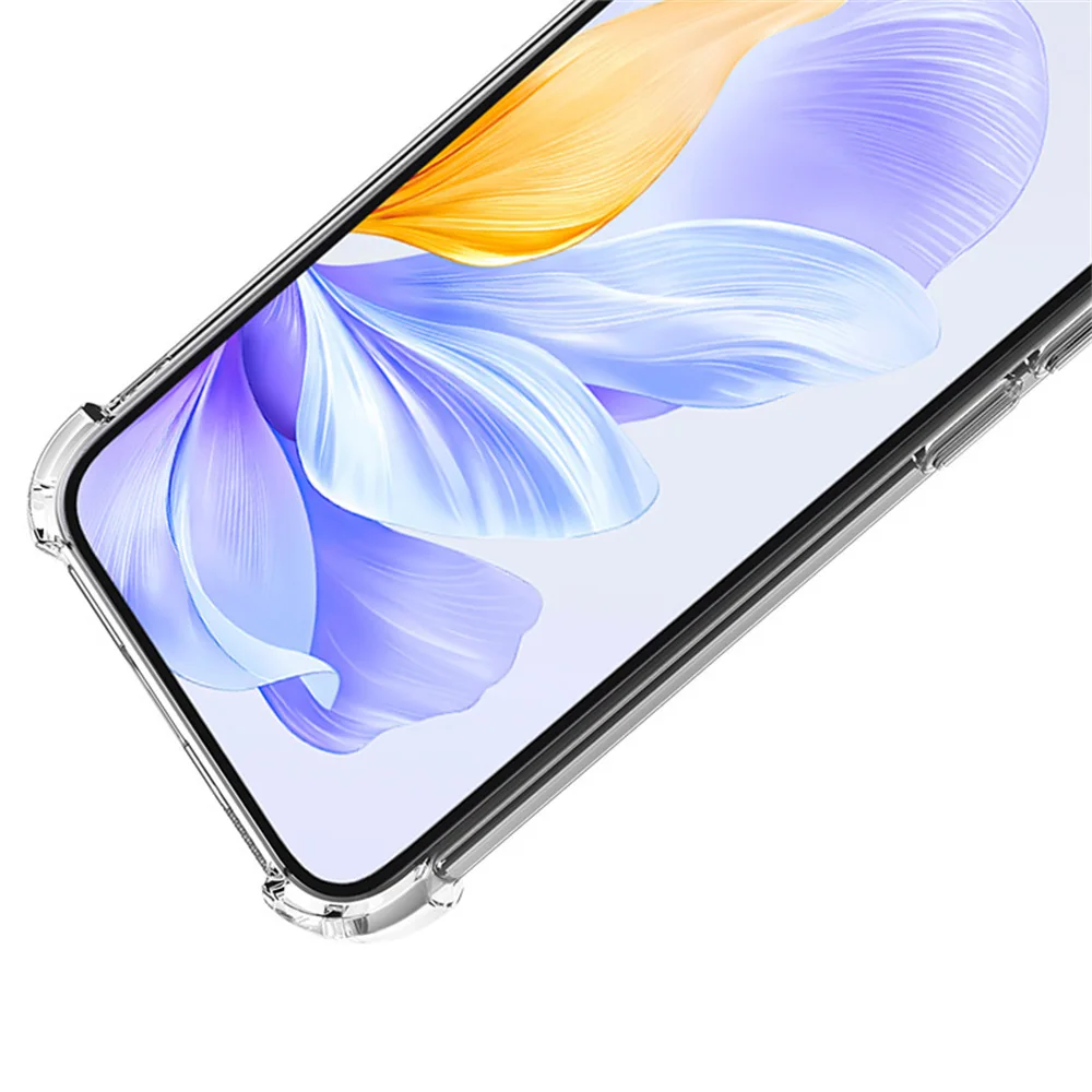 سلسلة IMAK UX-4 لهاتف OnePlus Ace 5 Pro 5G / 13R 5G / Ace 5 5G حافظة بإطار مستقيم بأربعة زوايا غطاء من البولي يوريثان الشفاف المقاوم للصدمات