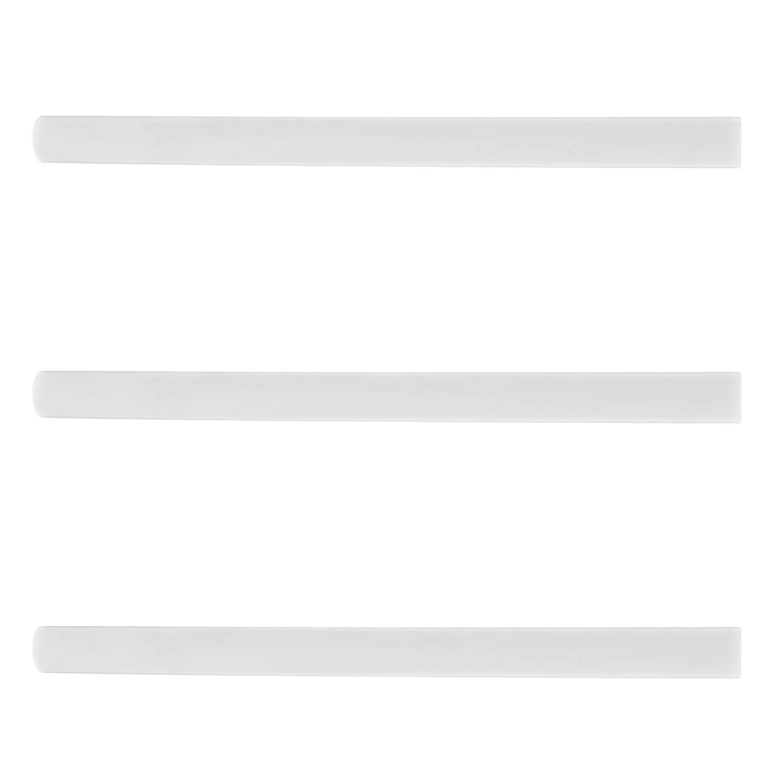 

3Pcs Pom Round Rods Medium Length Durable Multi-Purpose Easy Cutting Welding Milling Turning Cylindrical Rods Welding Sticks