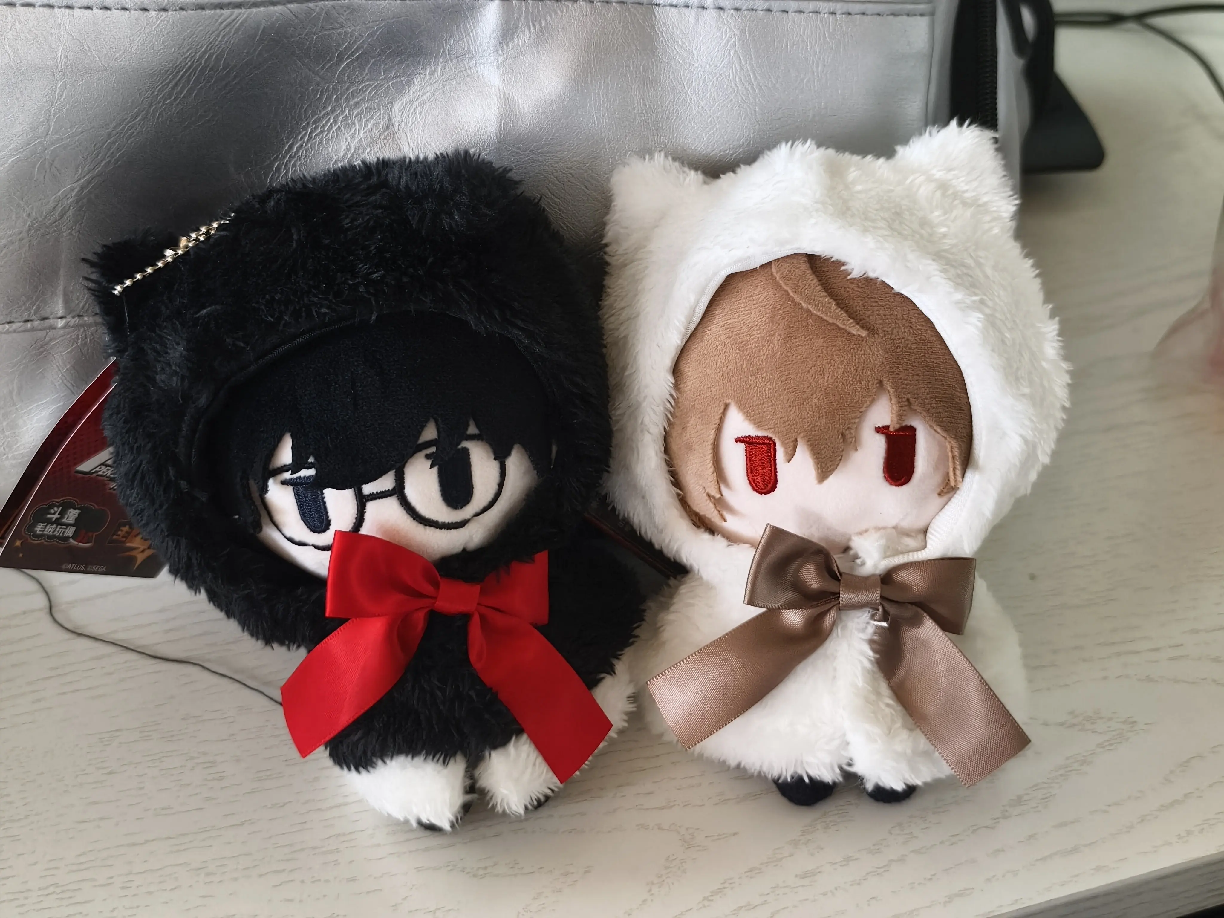 New Hot Persona 5 Royal Plush Doll Anime Merchandise Soft Stuffed Hooded Cape Plush Toy for Anime Fans Home Room Decoration Gift