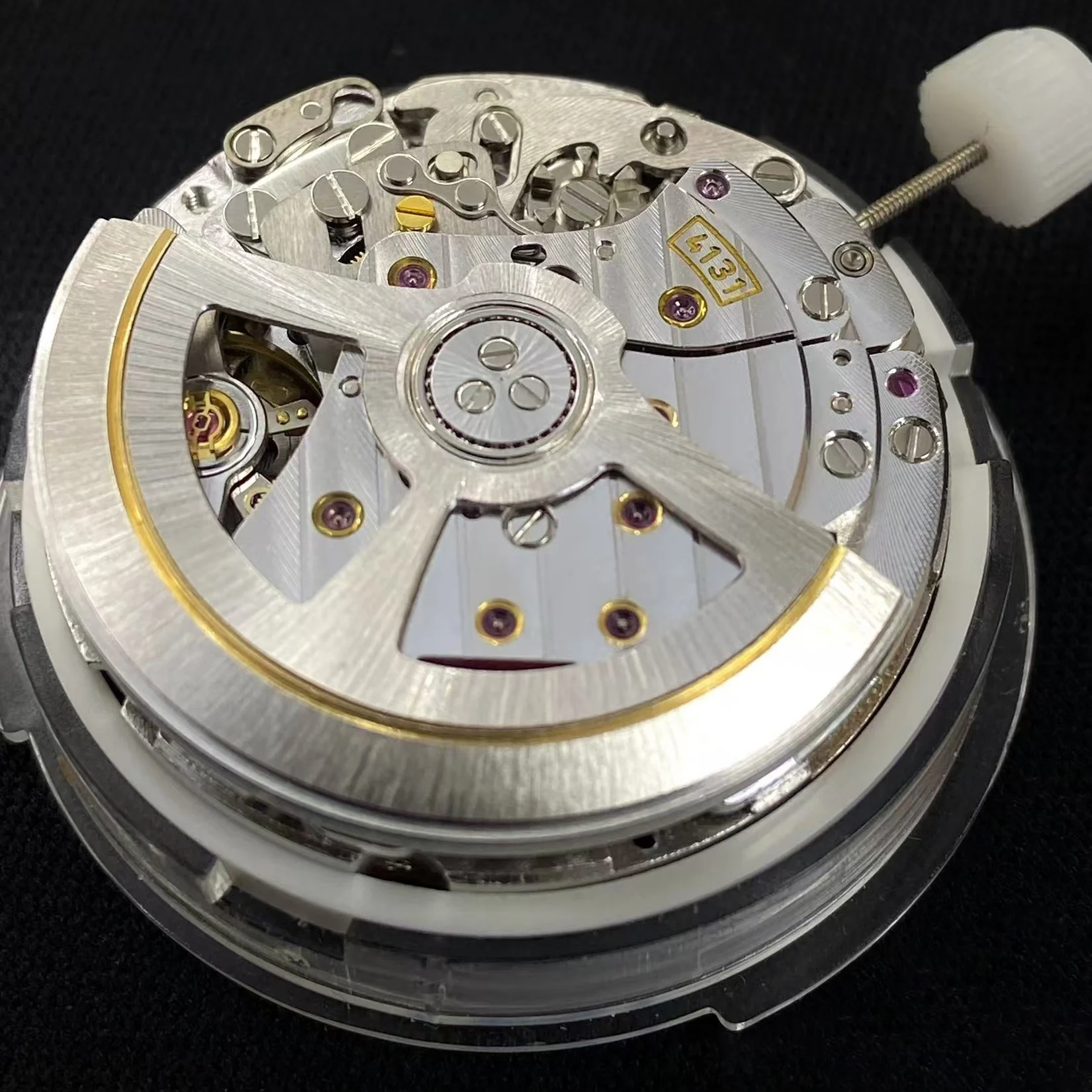 

2025 China 4131 Automatic No Carved Watch Movement 3.6.9 for Asian 4131 Mechanical Replacement Repair Movement